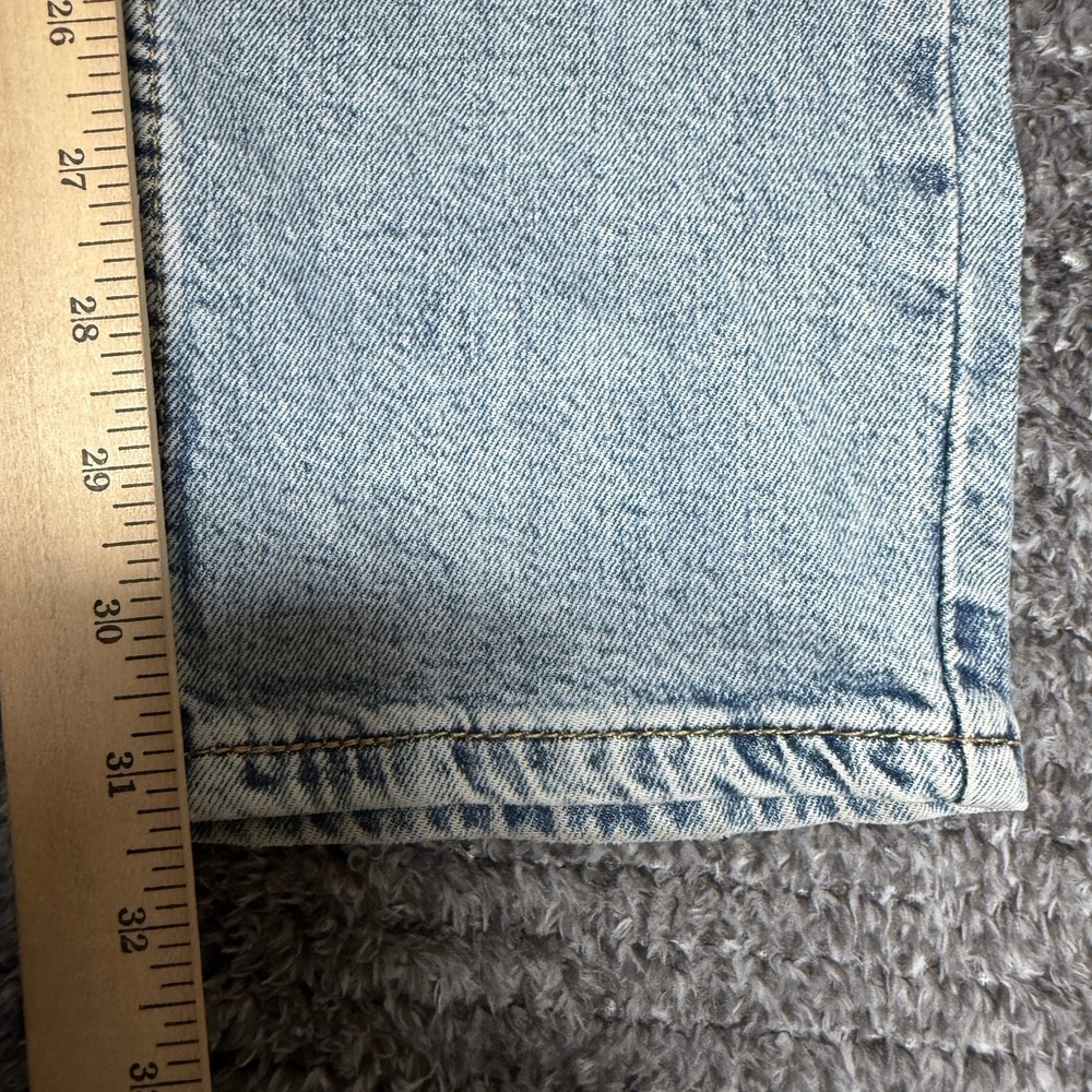 Levis Mens 511 Slim Fit Tapered Leg Jeans W30 L32 Light Wash Distressed Denim - Picture 9 of 16